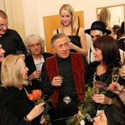 Villon po premiere Divadlo Na Jezerce Petr Kostka po pripitku foto Ivan Kahun